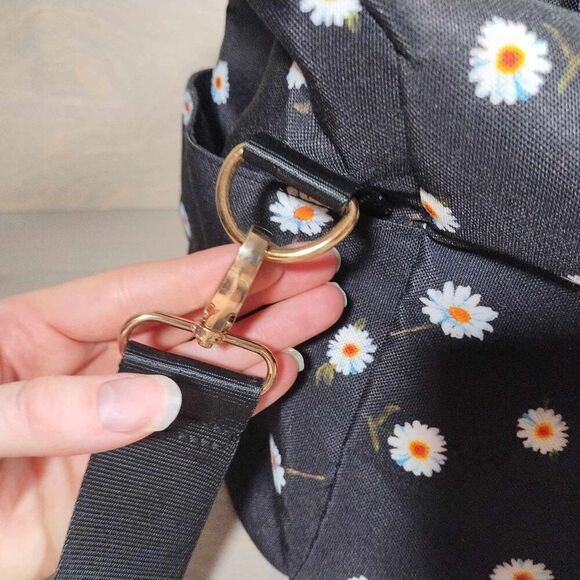 Alice and olivia weekender duffle bag, daisies, cutesy , rosegold - Picture 11 of 16